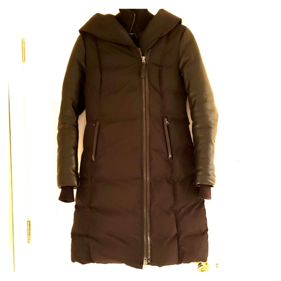 Duck down coat